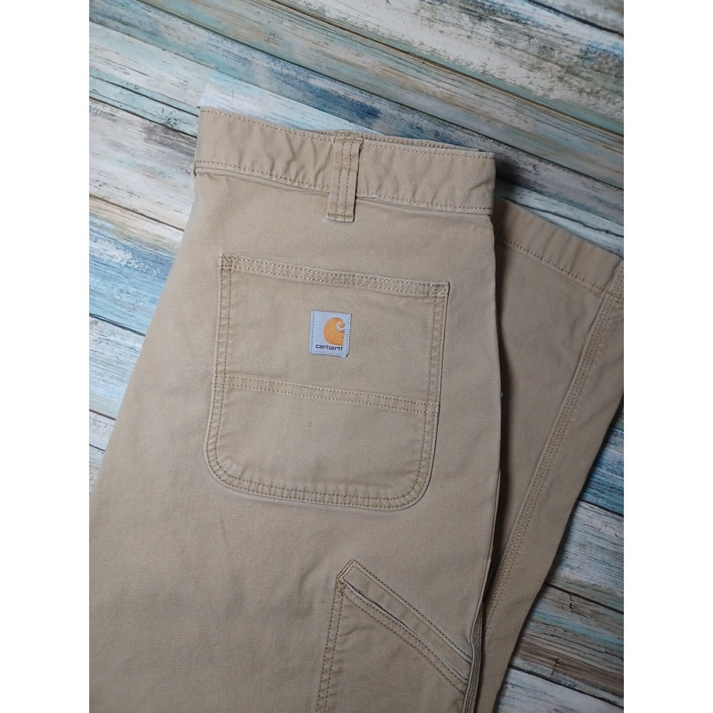 Carhartt Mens BN2291-M Rugged Flex Relaxed Fit Canvas Work Pants 36x30
